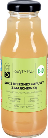 Succo di crauti con carota Biologico 300 ml – Sątyrz