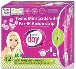Assorbenti igienici mini con striscia anionica (per adolescenti) 12 pz. – Gentle Day
