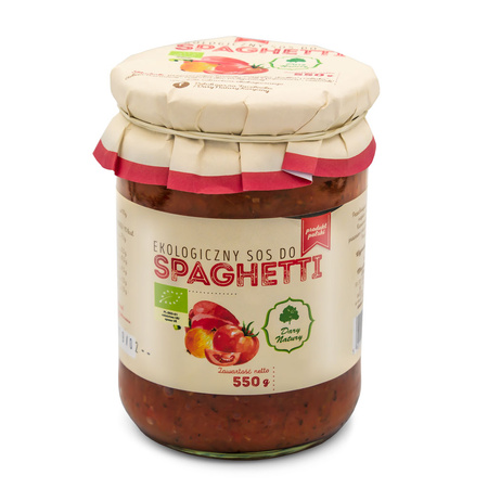 Sugo per spaghetti biologico 550 g – Dary Natury