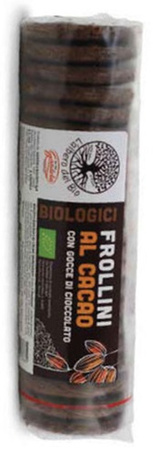 Biscotti con gocce di cioccolato vegani biologici 250 g – Gandola