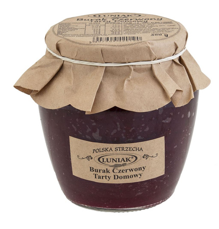 Barbabietola rossa grattugiata casereccia 480 g – Luniak