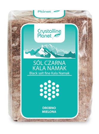 Sale nero kala namak finemente macinato 600 g