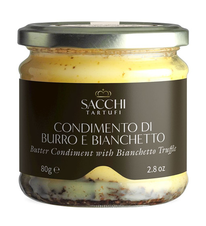 Burro al tartufo bianco e formaggio Grana Padano 80 g – Sacchi Tartufi