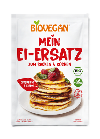 Sostituto d'uovo senza glutine a base vegetale bio 30 g - BIOVEGAN