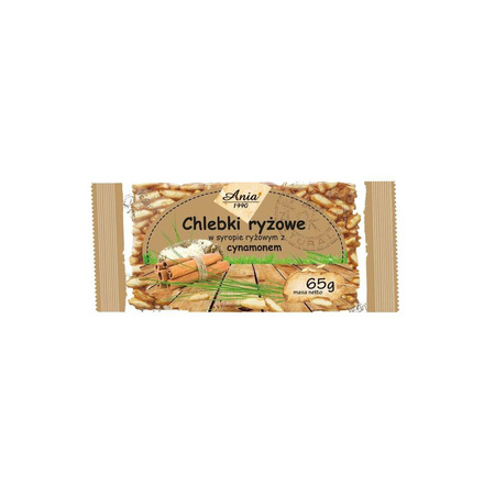 Gallette di riso alla cannella 65 g – Ania Bio