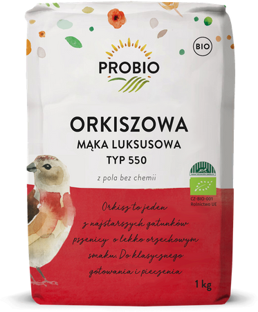 Farina di farro di lusso tipo 550 bio 1 kg - PROBIO