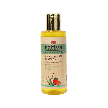 Shampoo per capelli alle erbe al mango 210 ml (Ayurveda) - Sattva