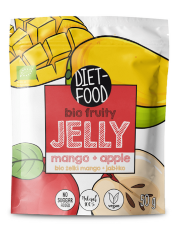 Caramelle gommose mango e mela Biologiche 50 g – Diet-Food