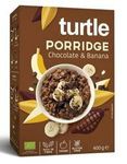 Porridge al cioccolato e banana senza glutine Biologico 400 g – Turtle
