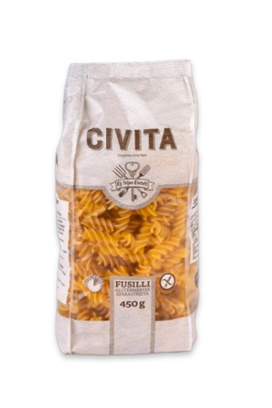 Fusilli di mais senza glutine 450 g - Civita