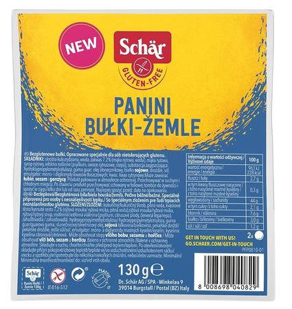 Panini senza glutine 130 g – Schar