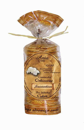 Biscotti di farro alla panna senza zucchero 120 g – Ania Bio