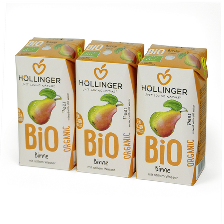 Bevanda alla pera biologica 200 ml – Hollinger