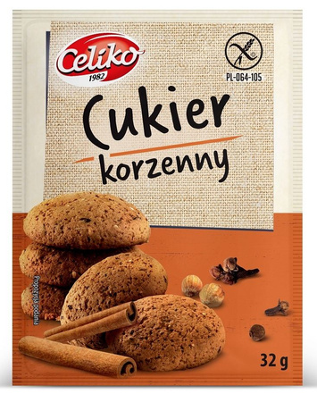 Zucchero speziato senza glutine 32 g -Celiko
