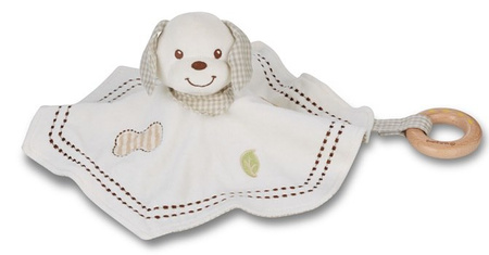 Doudou cagnolino in cotone, da 0 mesi (25 cm), certificato FSC e GOTS – Everearth