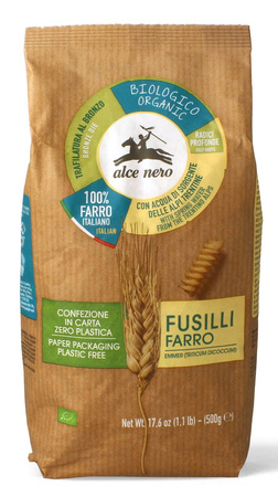 Pasta di farro fusilli biologici 500 g – Alce Nero