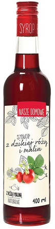 Sciroppo di rosa canina e lampone 400 ml