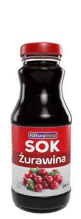 Succo di mirtillo rosso 100% 250 ml - Naturavena