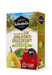 Frutteti Wincenta 100% succo di mela e pera 3l