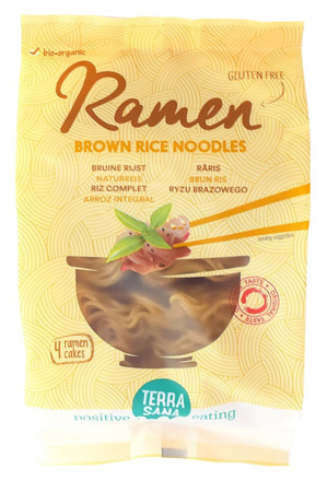 Tagliatelle di ramen di riso integrale senza glutine bio 280 g