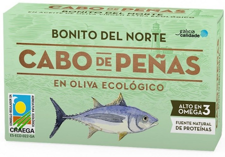 Tonno Bonito in Olio d'Oliva Biologico 111 g – Galicia