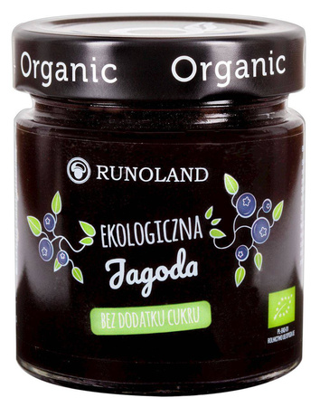 Confettura biologica ai frutti di bosco senza zucchero 200 g – Runoland