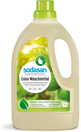 Detersivo per bucato universale per capi colorati al Lime biologico 1,5 l – Sodasan