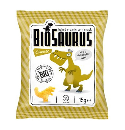Patatine di mais senza glutine al formaggio BIO 15 g
