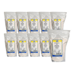 SET 10 x Sale grosso naturale 1 kg