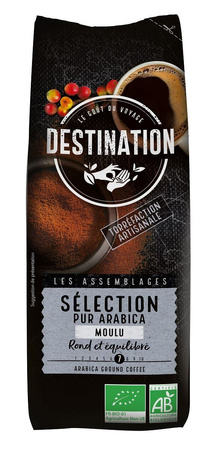 Caffè macinato Arabica 100% selezione BIOLOGICO 250 g – Destination