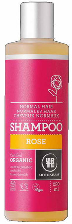 Shampoo alla rosa per capelli normali BIO 250 ml - Urtekram