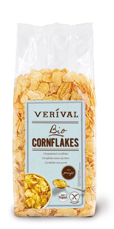 Fiocchi di mais senza glutine e senza zuccheri aggiunti BIO 250 g - Verival