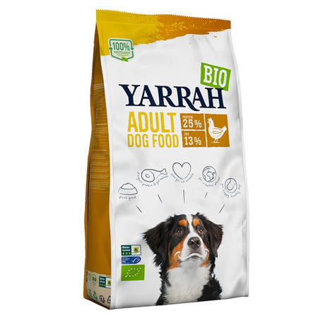 Cibo per cani adulti - pollo BIO 2 kg - Yarrah