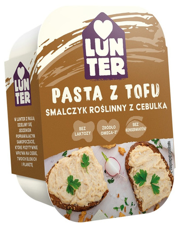 Spalmabile di tofu al gusto di lardo vegetale con cipolla 150 g – Lunter
