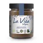 Crema al cioccolato senza glutine equo solidale biologica 270 g – La Vida