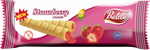 Tubetti di mais ripieni di crema senza glutine al gusto di fragola 18g - Balila
