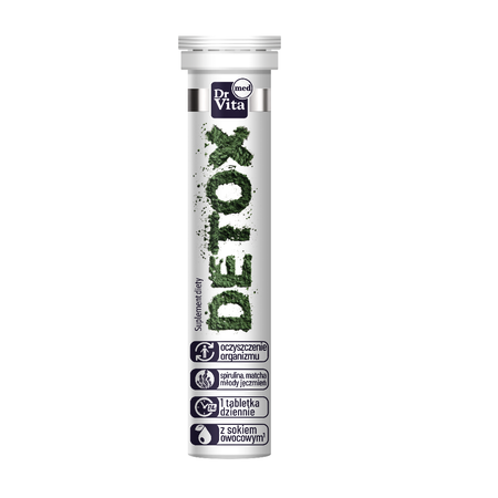 Detox compresse effervescenti a doppio strato integratore alimentare 20 compresse – Dr. Vita