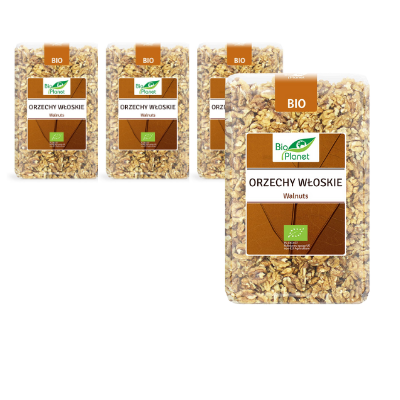 SET 4 x Noci bio 1 kg - Bio Planet