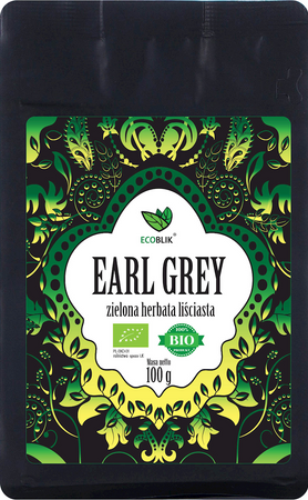 Tè verde Earl Grey biologico 100 g – Ecoblik