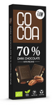 Cioccolato fondente 70% con noci pecan Biologico 40 g – Cocoa