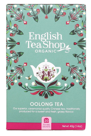 Tè Oolong (20 x 2) Biologico 40 g – English Tea Shop