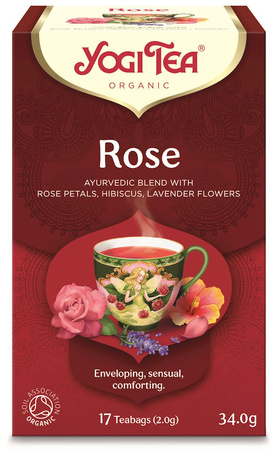 Tè Tao Rose bio (17 x 2 g) 34 g - tè Yogi
