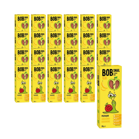 SET 24 x Spuntino mela-banana 30g