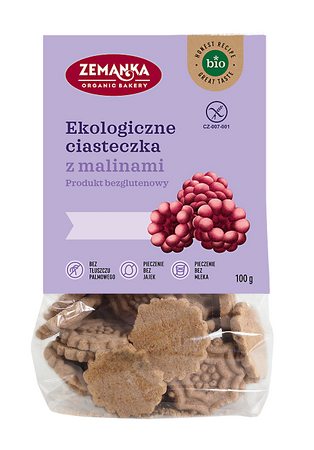 Biscotti al lampone senza glutine bio 100 g