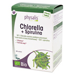 Integratore alimentare di clorella + spirulina BIO 200 compresse - Physalis
