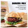 Mix di hamburger vegani sostituto della carne vegetale alimenti coltivati 200g