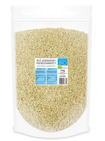 Riso Jasmine Integrale Biologico 5 kg – Horeca