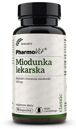 Estratto di meliloto (450 mg) integratore alimentare senza glutine 90 capsule - PHARMOVIT (CLASSIC)