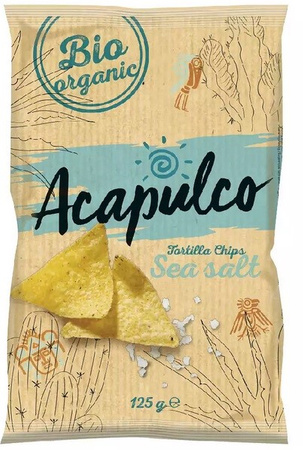 Nachos natural bio 125 g