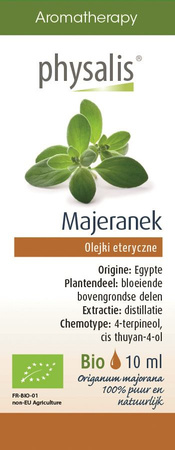 Olio essenziale maggiorana (Marjolaine) Biologico 10 ml – Physalis